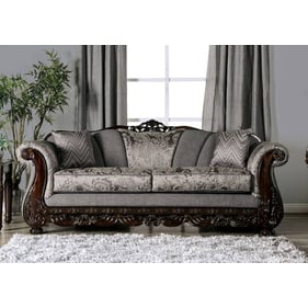 Furniture of America Newdale Gray Sofa