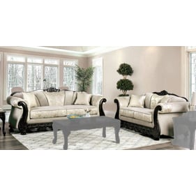 Furniture of America Newdale Ivory 2pc Living Room Set