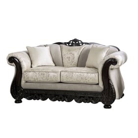 Furniture of America Newdale Ivory Loveseat