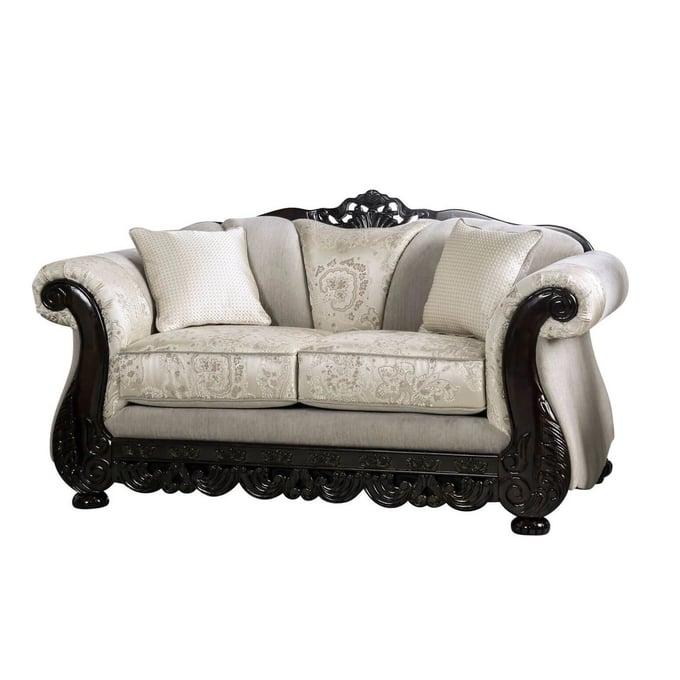 Furniture of America Newdale Ivory Loveseat FOA-SM6425-LV