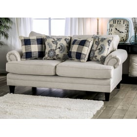 Furniture of America Nash Ivory Loveseat