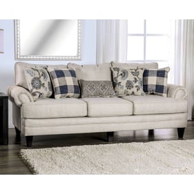 Furniture of America Nash Ivory Sofa