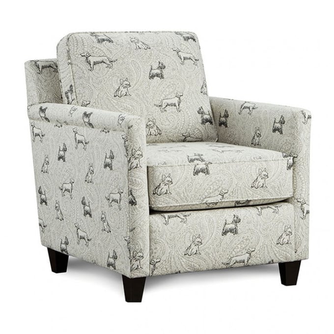 Furniture of America Pocklington Dog Accent Chair FOA-SM8188-CH-DG