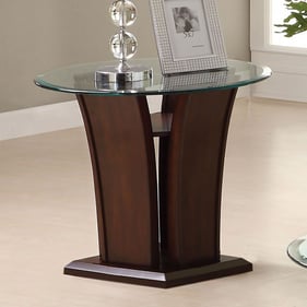 Furniture Of America Manhattan Dark Cherry End Table