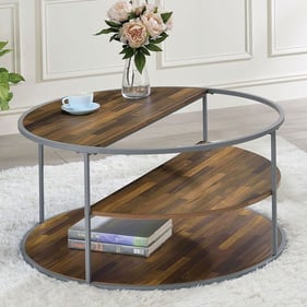 Furniture of America Orrin Gray Walnut Coffee Table