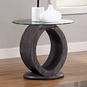 Furniture of America Lodia Gray End Table