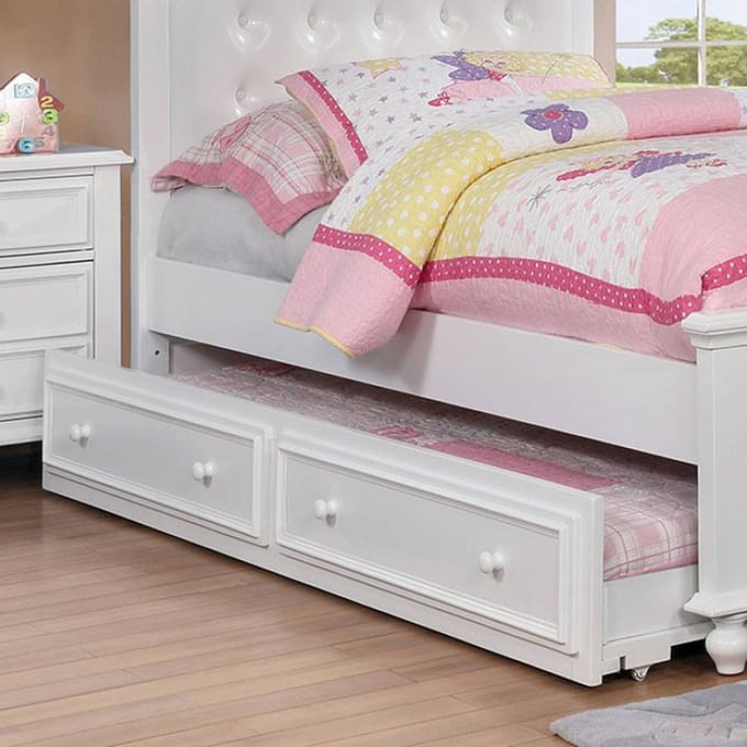 Furniture of America Olivia White Trundle FOA-CM7155WH-TR