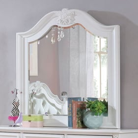 Furniture Of America Belva White Mirror