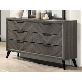 Furniture of America Vagan Gray Dresser