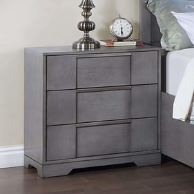 Furniture of America Regulus Gray Night Stand