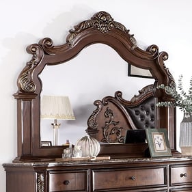 Furniture of America Esparanza Brown Cherry Mirror