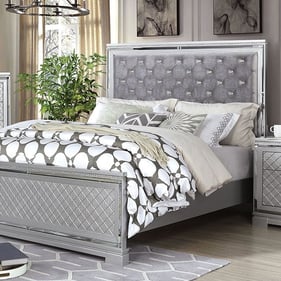 Furniture of America Belleterre Silver King Bed