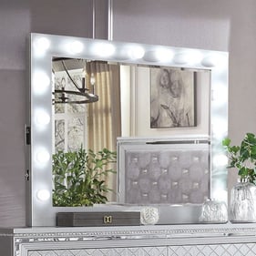 Furniture of America Belleterre Silver Mirror