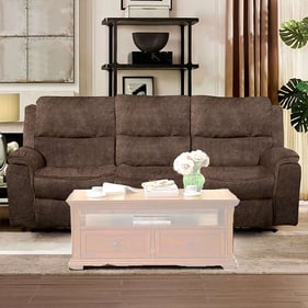 Furniture of America Henricus Dark Brown Sofa