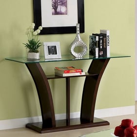 Furniture Of America Manhattan Dark Cherry Sofa Table