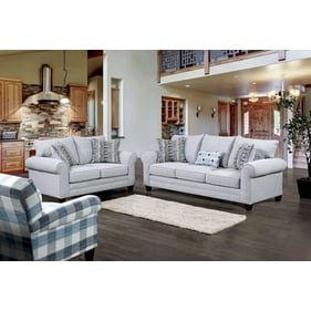 Furniture of America Aberporth Gray 3pc Living Room Set