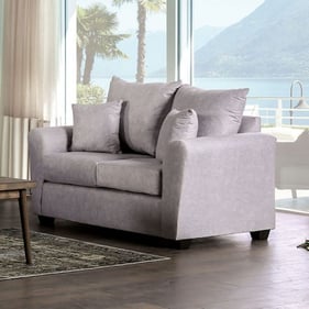 Furniture of America Croydon Light Gray Loveseat