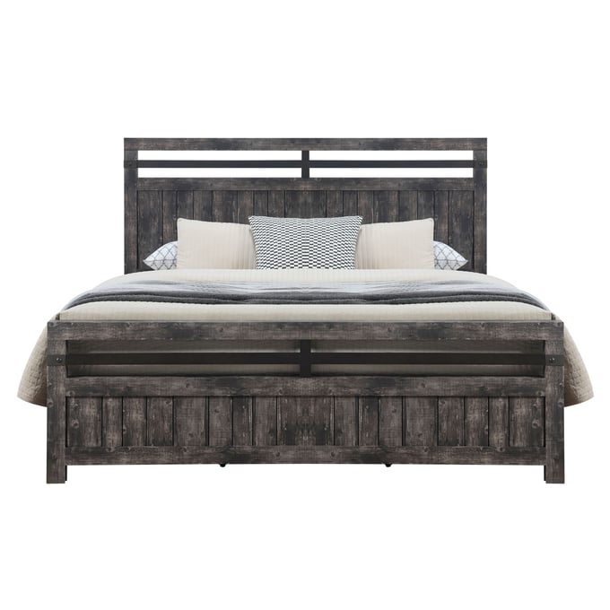 Global Furniture Arlo Light Grey King Bed GL-ARLO-GREY-KB