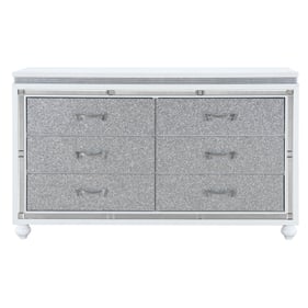 Global Furniture Collete White Dresser