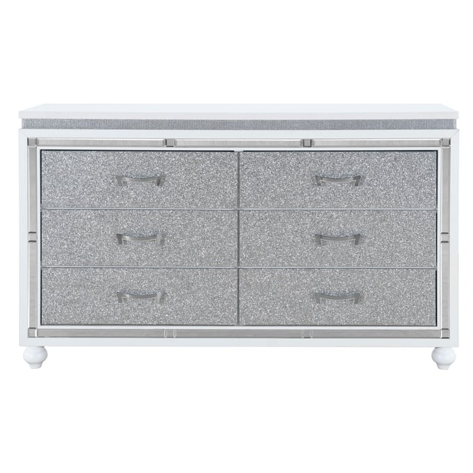 Global Furniture Collete White Dresser GL-COLLETE-WHITE-DR