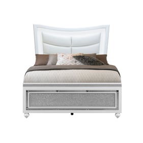 Global Furniture Collete White Full Bed