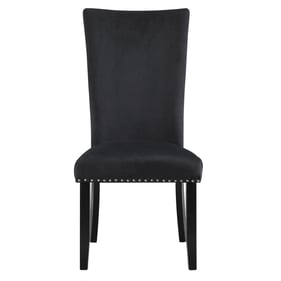 2 Global Furniture D03 Black Dining Chairs