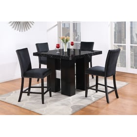 Global Furniture D04 Black 5pc Bar Set