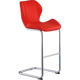 4 Global Furniture D1446 Red Bar Stools