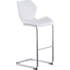 4 Global Furniture D1446 White Bar Stools