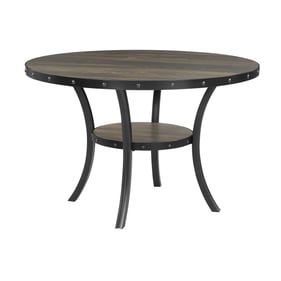 Global Furniture D1622 Black Round Dining Table