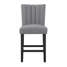 2 Global Furniture D8685 Dark Grey Bar Stools