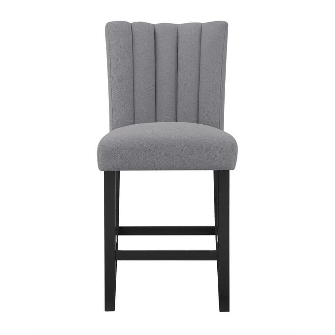 2 Global Furniture D8685 Dark Grey Bar Stools GL-D8685BS-GRY