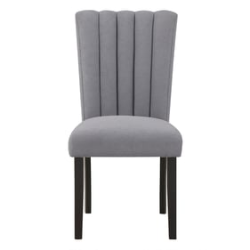 2 Global Furniture D8685 Dark Grey Dining Chairs