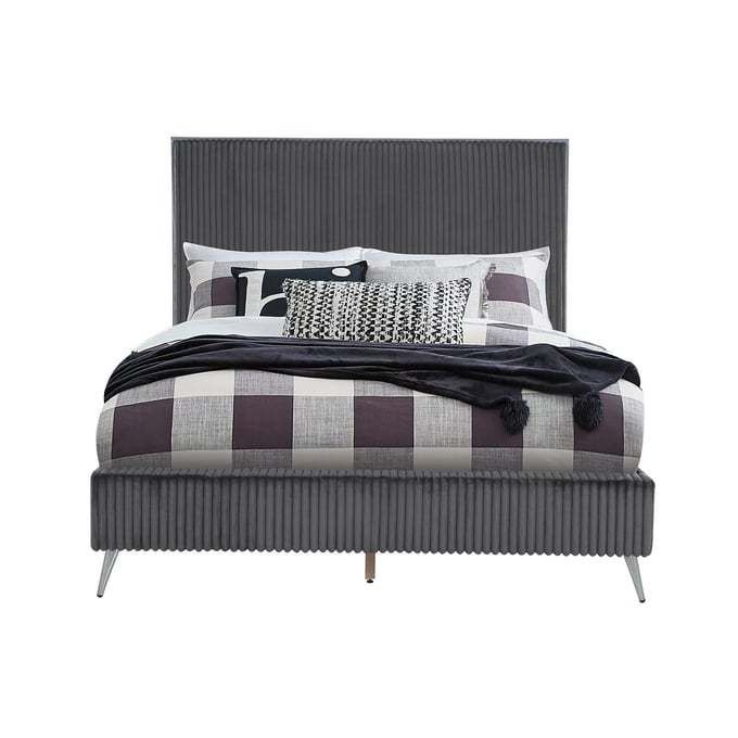 Global Furniture Enzo Dark Grey Queen Bed GL-ENZO-DARK-GREY-QB