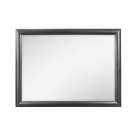 Global Furniture Jordyn Dark Grey Glass Mirror