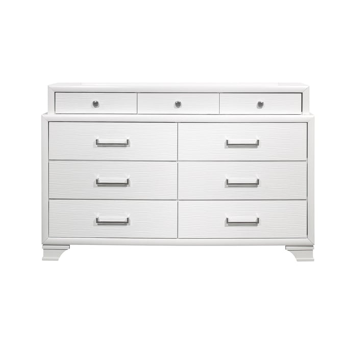 Global Furniture Jordyn White Dresser GL-JORDYN-WHITE-DR