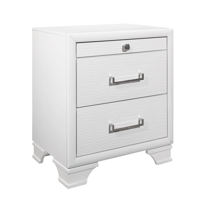 Global Furniture Jordyn White Night Stand GL-JORDYN-WHITE-NS