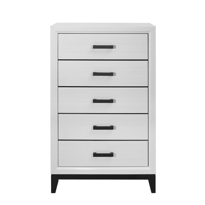 Global Furniture Kate White Drawer Chest GL-KATE-WHITE-CH