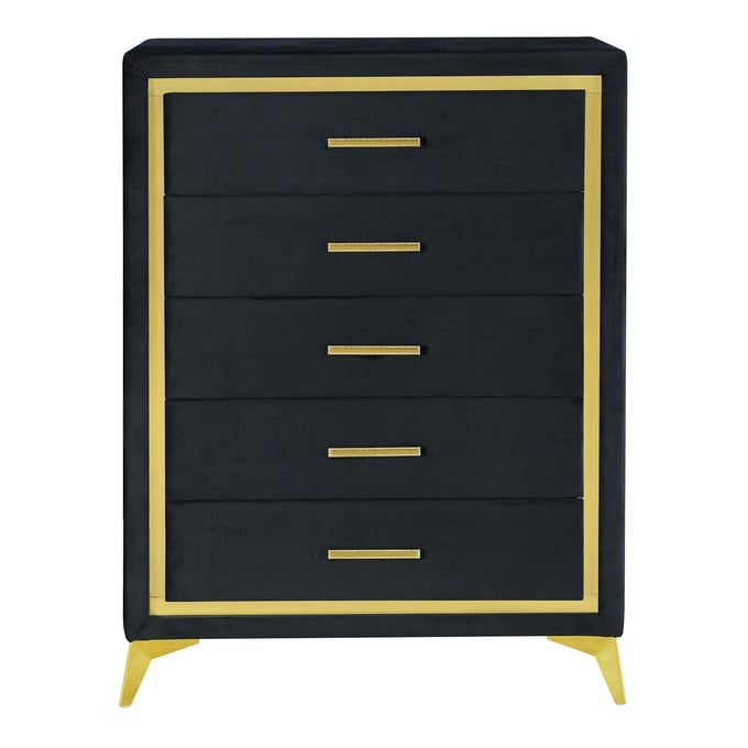 Global Furniture Kingdom Black Chest GL-KINGDOM-BLACK-CH