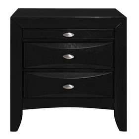 Global Furniture Linda Black Night Stand