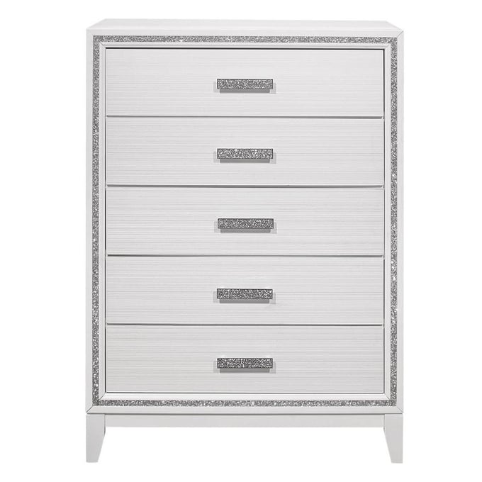 Global Furniture Lily White Chest GL-LILY-WHITE-CH