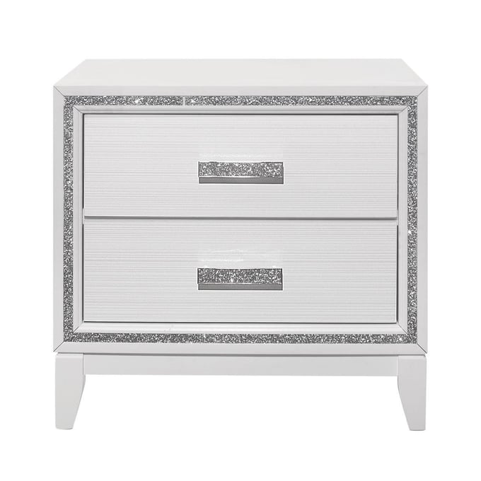 Global Furniture Lily White Nightstand GL-LILY-WHITE-NS