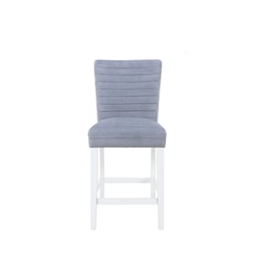 2 Global Furniture Monaco Light Grey Bar Stools