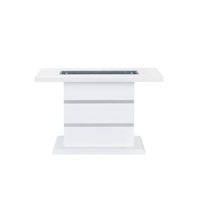 Global Furniture Monaco White Console Table