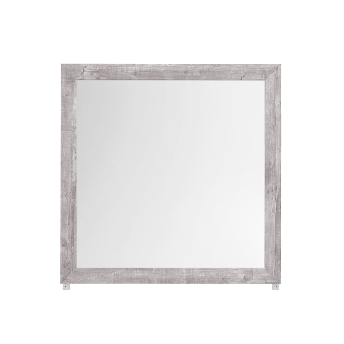 Global Furniture Nolan Light Grey Mirror GL-NOLAN-GREY-MR