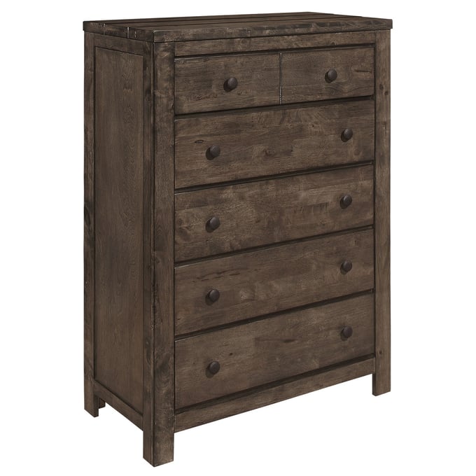 Global Furniture Peter Dark Brown Chest GL-PETER-GREY-OAK-CH