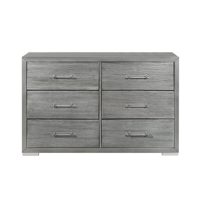 Global Furniture Tiffany Silver Dresser GL-TIFFANY-SILVER-DR