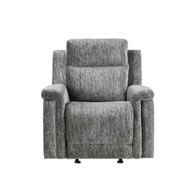 Global Furniture U1797 Dark Grey Power Recliner