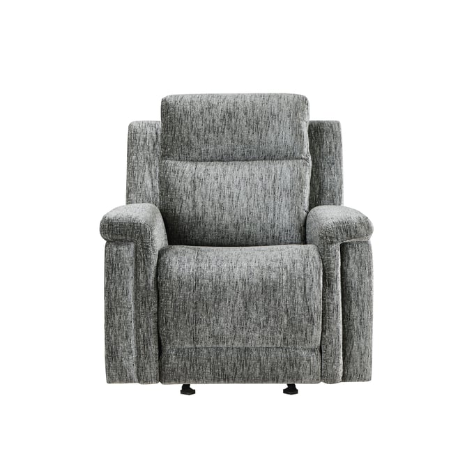 Global Furniture U1797 Dark Grey Power Recliner GL-U1797-DARK-GREY-PR