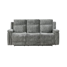 Global Furniture U1797 Dark Grey Power Reclining Sofa